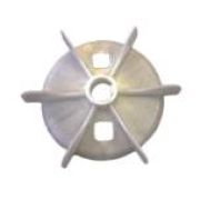 Крыльчатка вентилятора электродвигателя лебедки LTD 630, пластиковая