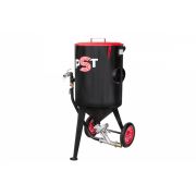 Установка абразивоструйная напорного типа PS 200Ф-КПДУ (DSMG-200-3) с фильтром и КПДУ, затвор FSV